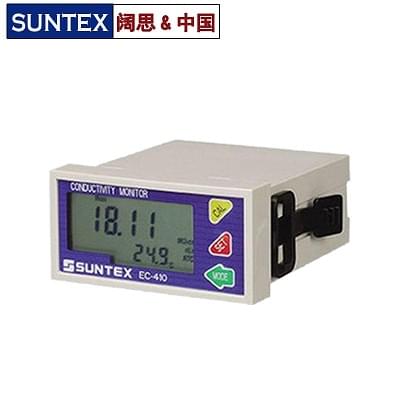 SUNTEX數顯臺式工業電導率儀EC-410 高精在線測試儀電阻率變送器