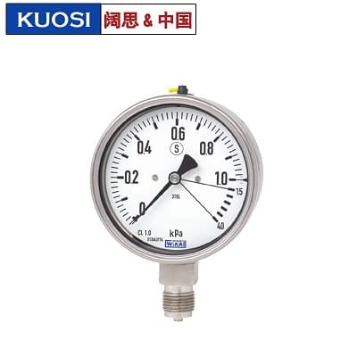 不銹鋼安全型壓力表.232.36/233.36系列 EN837-1高過(guò)壓保護(hù)壓力變送器