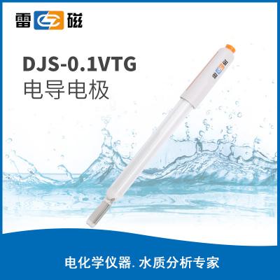 【雷磁】 實驗室電導率傳感器測試儀探頭 DJS-0.1VTC型電導電極【鉑黑】